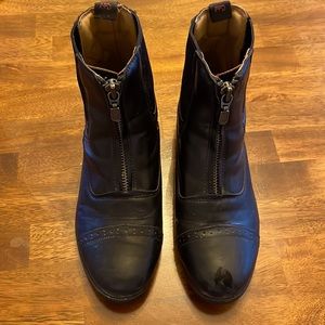 Justin paddock boots - black size 5.5